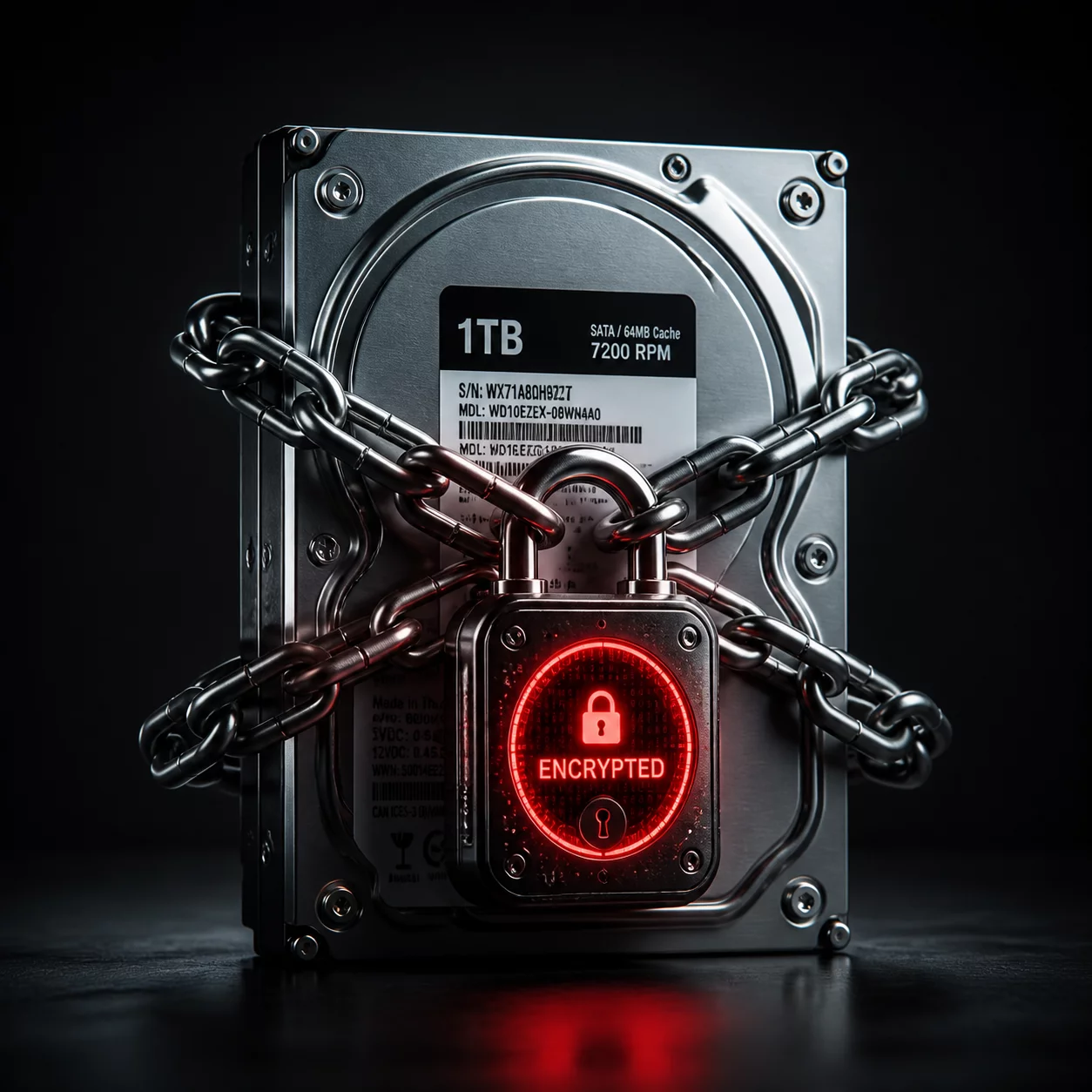 Forgetting the Encryption Keys
